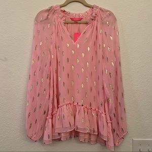 NWT Lilly Pulitzer Shirt, Size XL